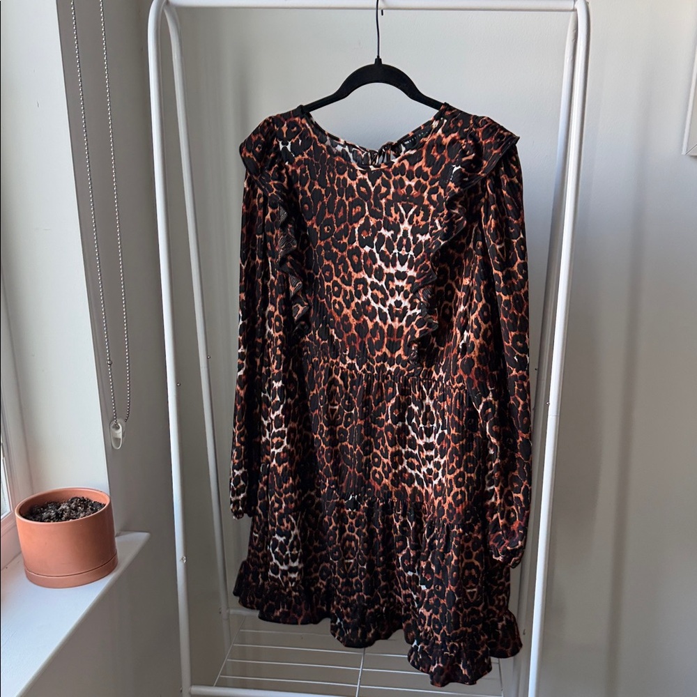 ASOS Curve Leopard Print Dress